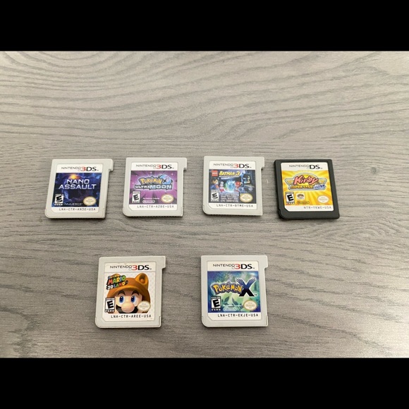 Pokémon 3ds/ Ds Games And Games Authentic